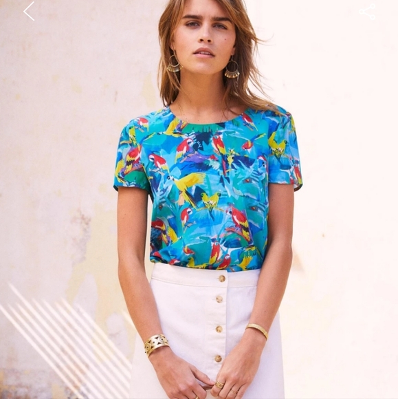 Sezane x G. Kero- Warry Silk Blouse - Picture 4 of 5